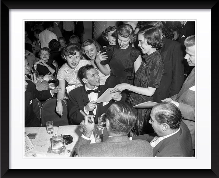 "Frank Sinatra - Autograph Table" by Barry Kramer Photography