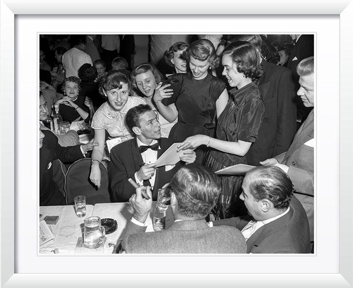 "Frank Sinatra - Autograph Table" by Barry Kramer Photography