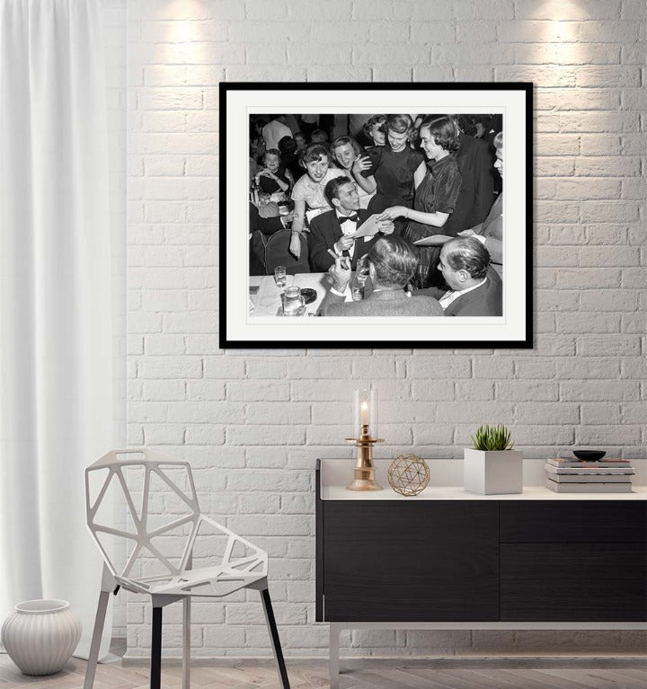 "Frank Sinatra - Autograph Table" by Barry Kramer Photography-Artography Limited