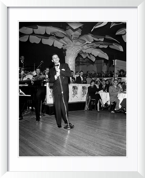 "Frank Sinatra on Copa Stage" by Barry Kramer Photography