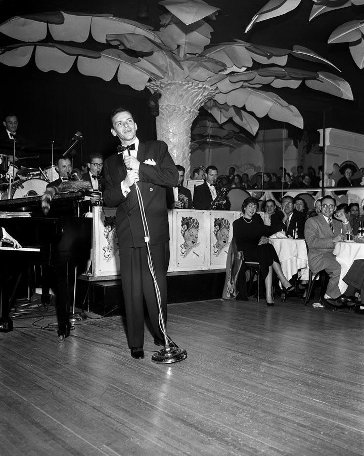 "Frank Sinatra on Copa Stage" by Barry Kramer Photography-Artography Limited