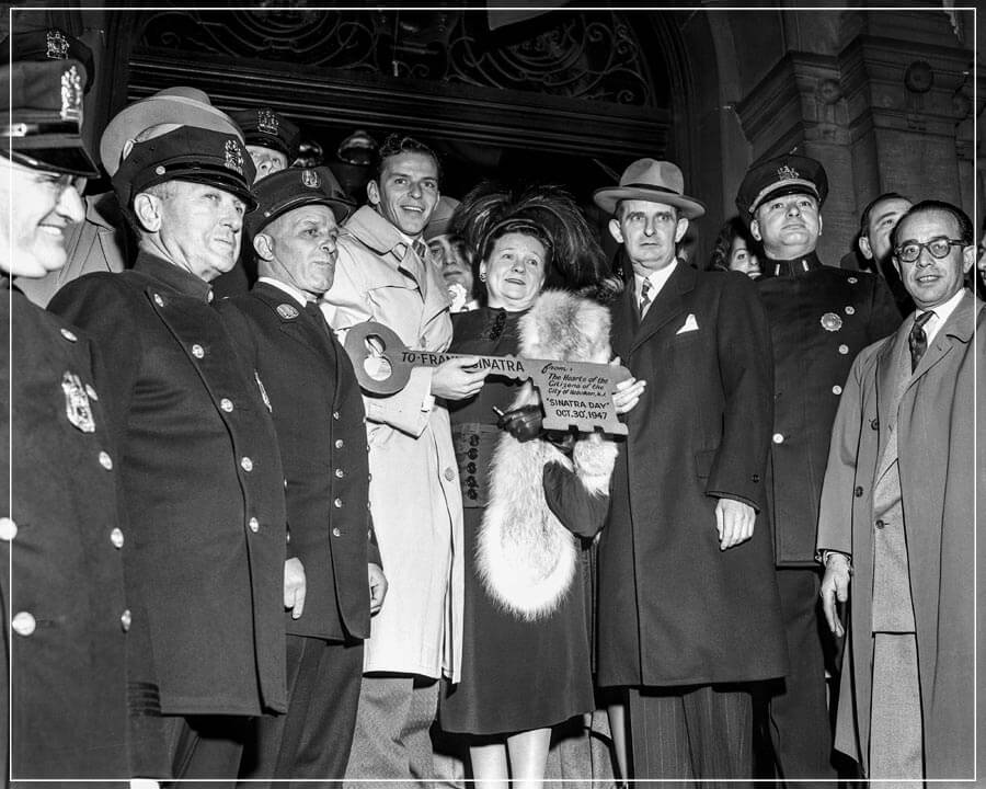 "Frank Sinatra Award Citizen Key of Hoboken, NJ 1947" by Barry Kramer Photography-Artography Limited