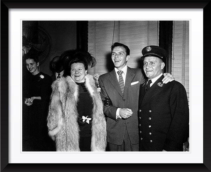 "Frank Sinatra with His Parents" by Barry Kramer Photography