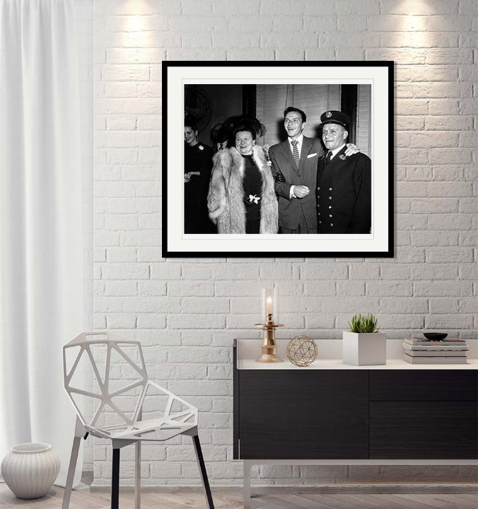 "Frank Sinatra with His Parents" by Barry Kramer Photography-Artography Limited