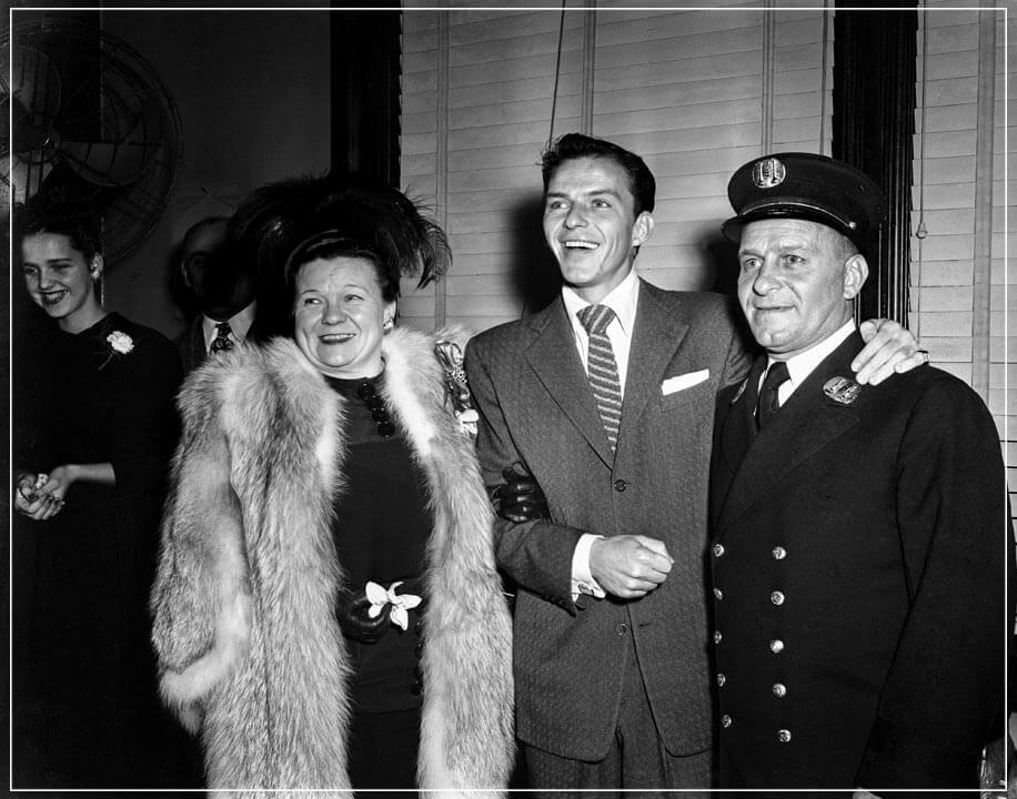 "Frank Sinatra with His Parents" by Barry Kramer Photography-Artography Limited