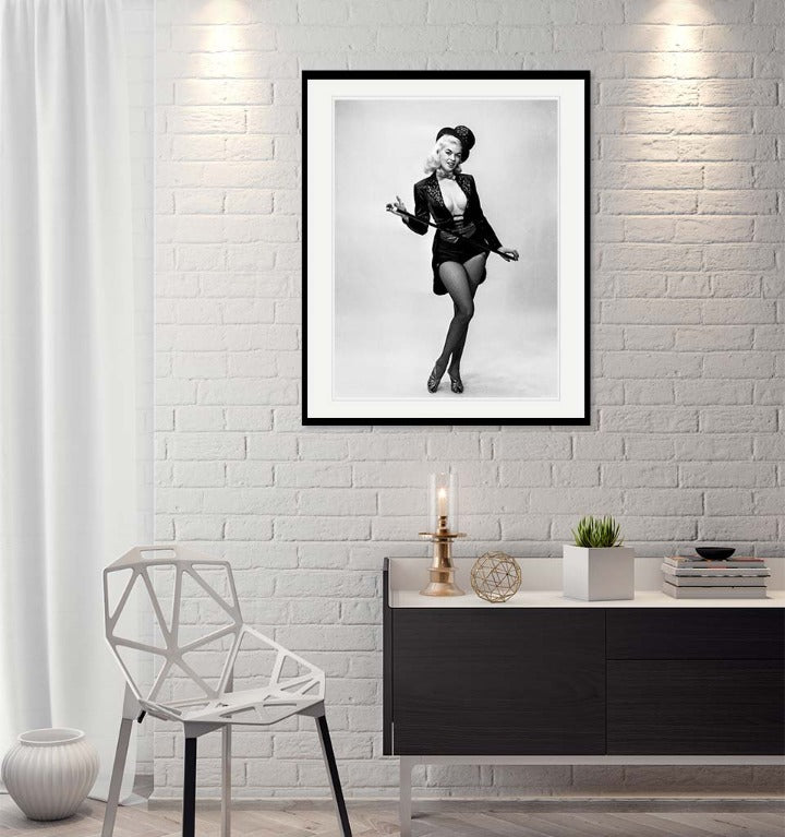 "Jayne Mansfield In Tuxedo" by Barry Kramer Photography-Artography Limited