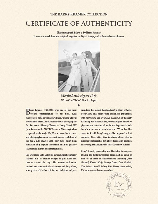 "Martin Lewis airport 1349" by Barry Kramer Photography-Artography Limited