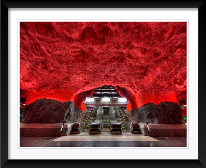 "Solna Centrum Metro, Stockholm 2016" by Christopher Petsos Photography