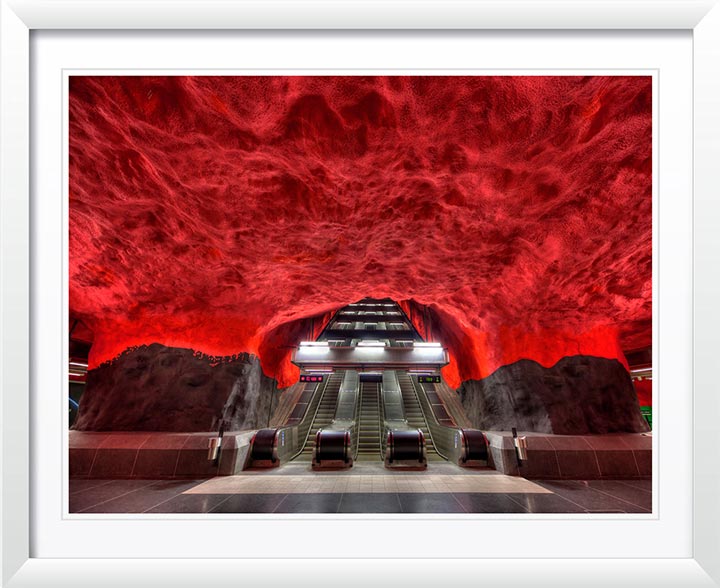 "Solna Centrum Metro, Stockholm 2016" by Christopher Petsos Photography