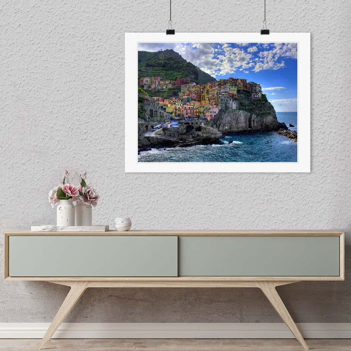 "Manarola Seaside" by Christopher Petsos Photography-Artography Limited