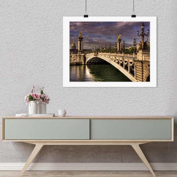 "Daybreak on the Pont Alexander III Paris 2017" by Christopher Petsos Photography-Artography Limited