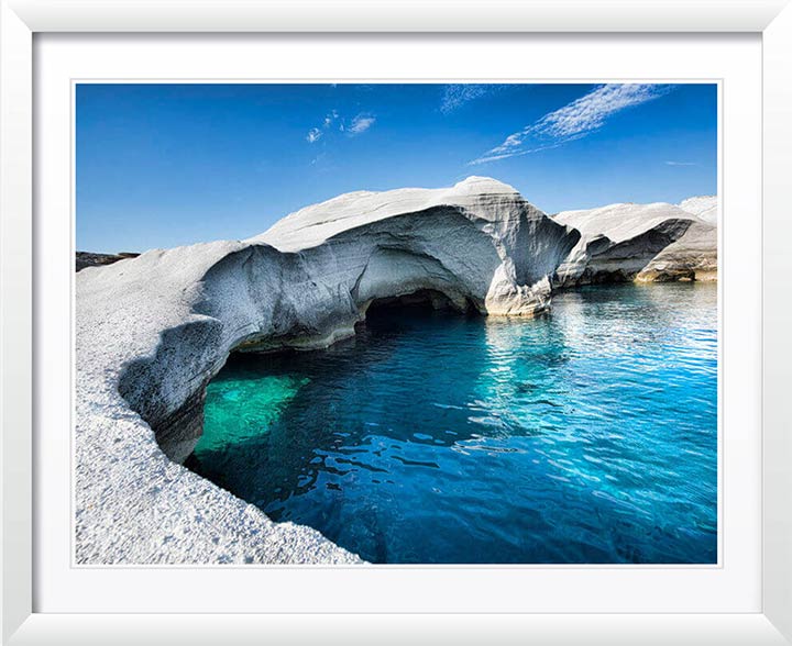 Sarakiniko No.3 Milos 2017, Wall Art by Christopher Petsos