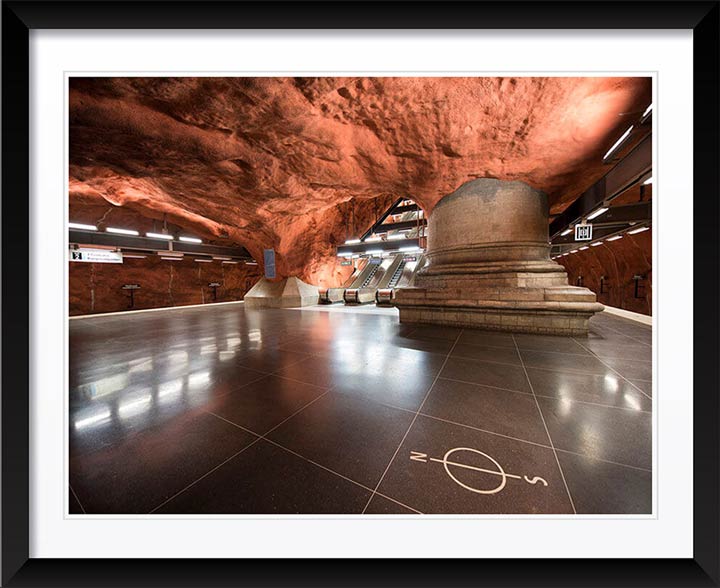 "Radhuset Station, Stockholm 2016" by Christopher Petsos Photography