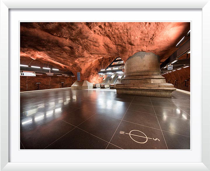 "Radhuset Station, Stockholm 2016" by Christopher Petsos Photography