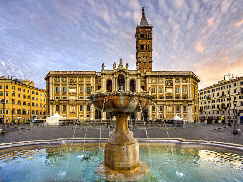 "Piazza di Santa Maria Maggiore Rome 2016" by Christopher Petsos Photography-Artography Limited
