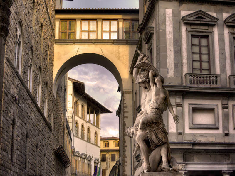 "Vasari Corridor, Florence 2016" by Christopher Petsos Photography-Artography Limited