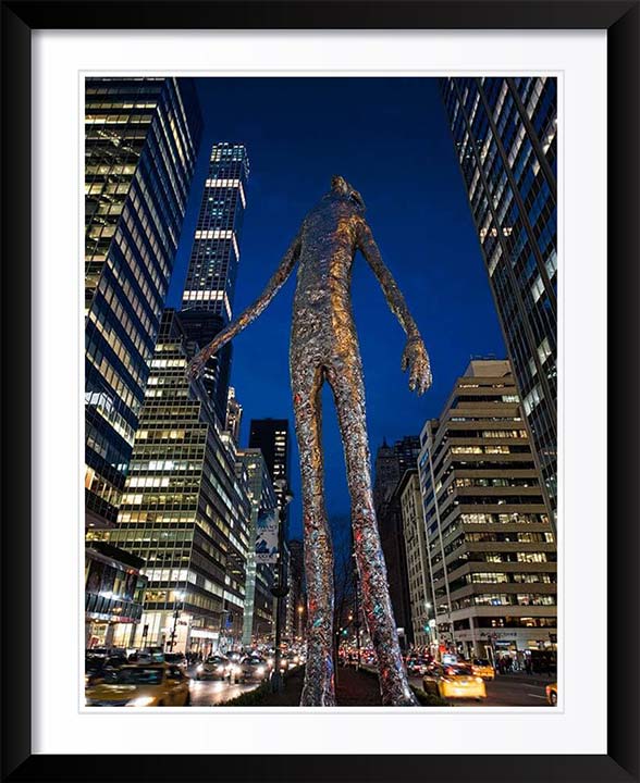 "New York Sense of Wonder" NYC Wall Art by Christopher Petsos