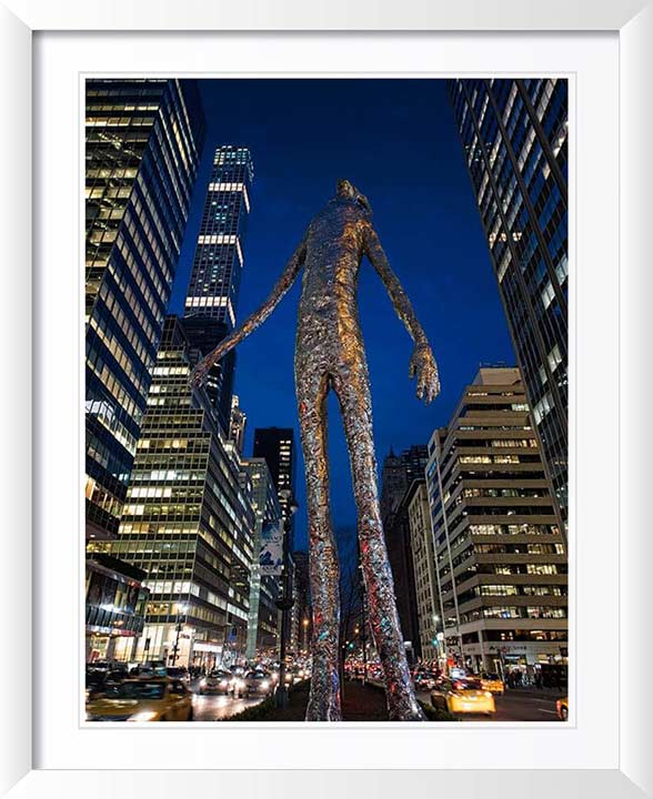 "New York Sense of Wonder" NYC Wall Art by Christopher Petsos