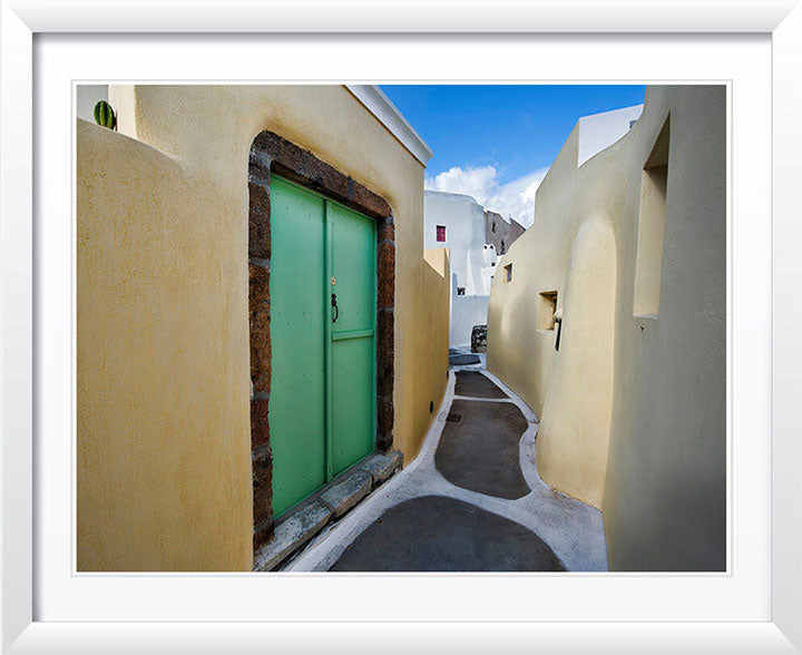 Emborio No.4 Santorini 2016, Wall Art by Christopher Petsos