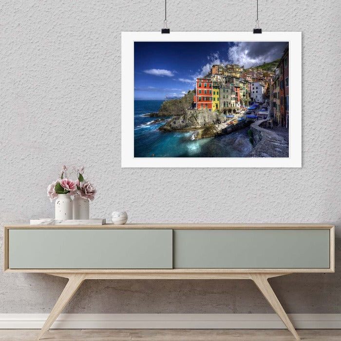 "Riomaggiore Seaside Cinque Terre 2016" by Christopher Petsos Photography-Artography Limited