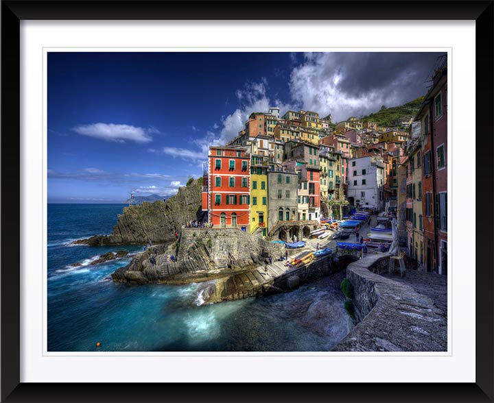 Riomaggiore Seaside Cinque Terre 2016, Wall Art by Christopher Petsos
