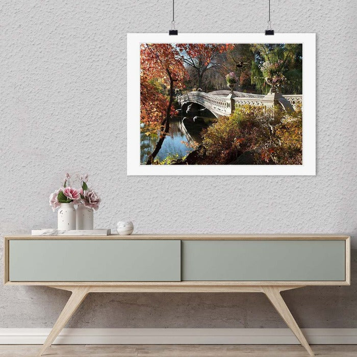 "Autumn at the Bow Bridge" by Christopher Petsos Photography-Artography Limited