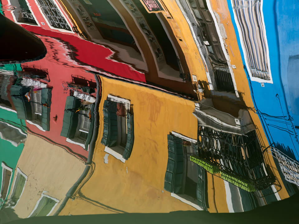 Watercolor Reflection, Wall Art by Christopher Petsos