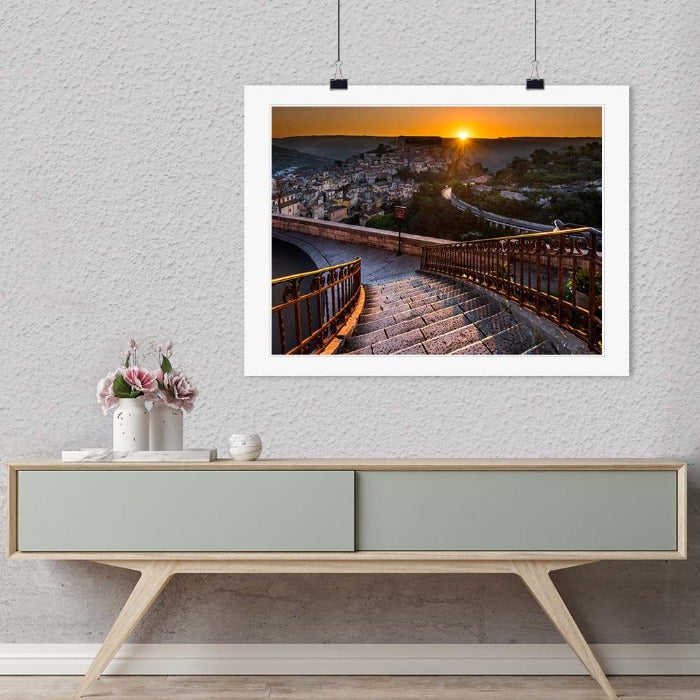 Steps to a New Day, Wall Art by Christopher Petsos