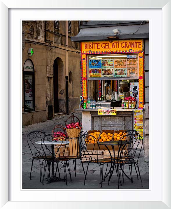 Kiosk, Wall Art by Christopher Petsos