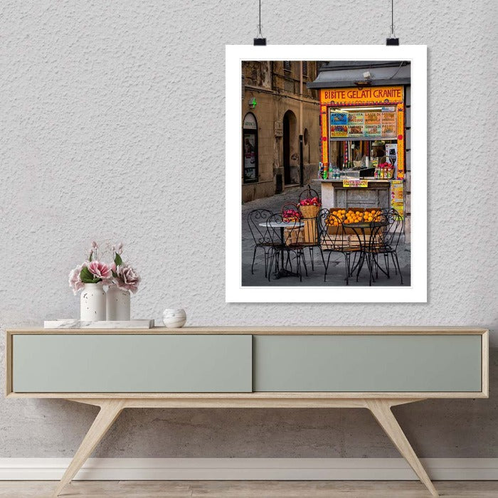 Kiosk, Wall Art by Christopher Petsos