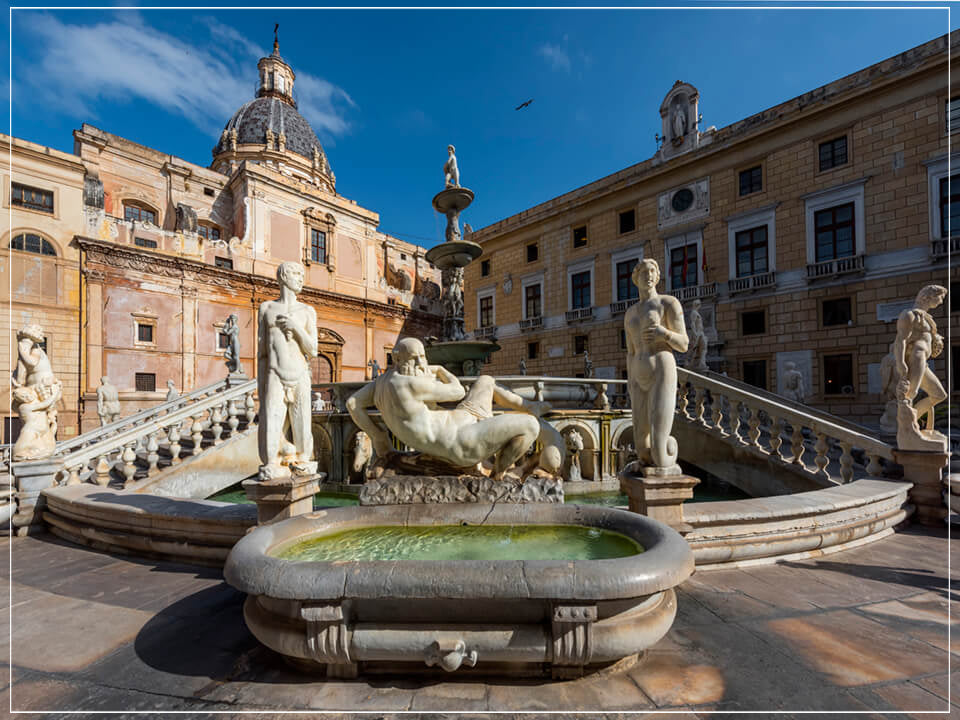 Fountain of Shame, Wall Art by Christopher Petsos