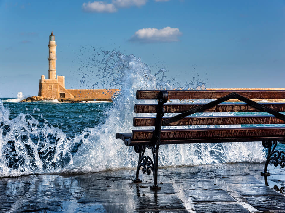 "Harbor Splash" by Christopher Petsos Photography