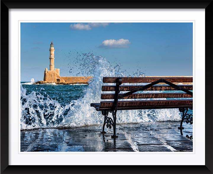 "Harbor Splash" by Christopher Petsos Photography