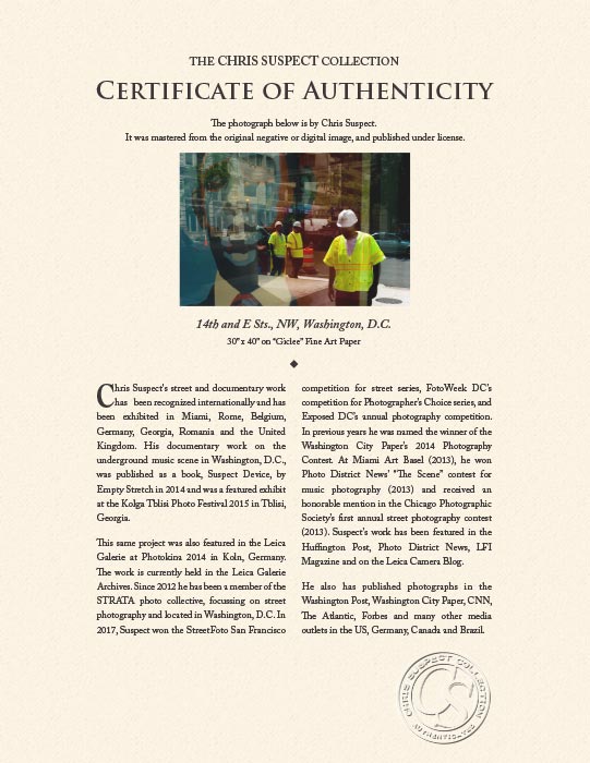 "14th and E Sts., NW, Washington, D.C." by Chris Suspect Photography-Artography Limited