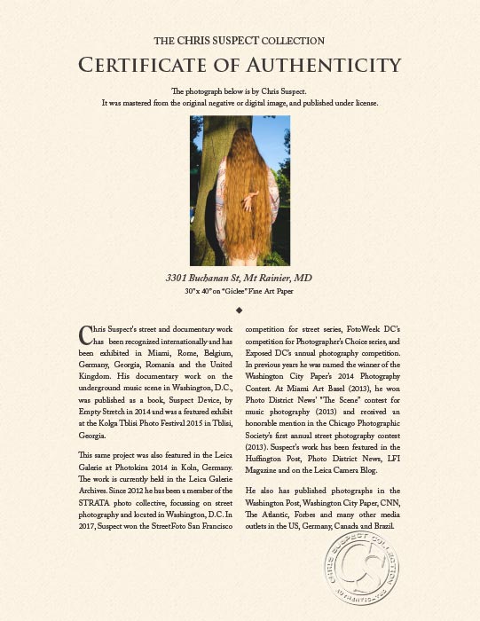 "3301 Buchanan St, Mt Rainier, MD" by Chris Suspect Photography-Artography Limited