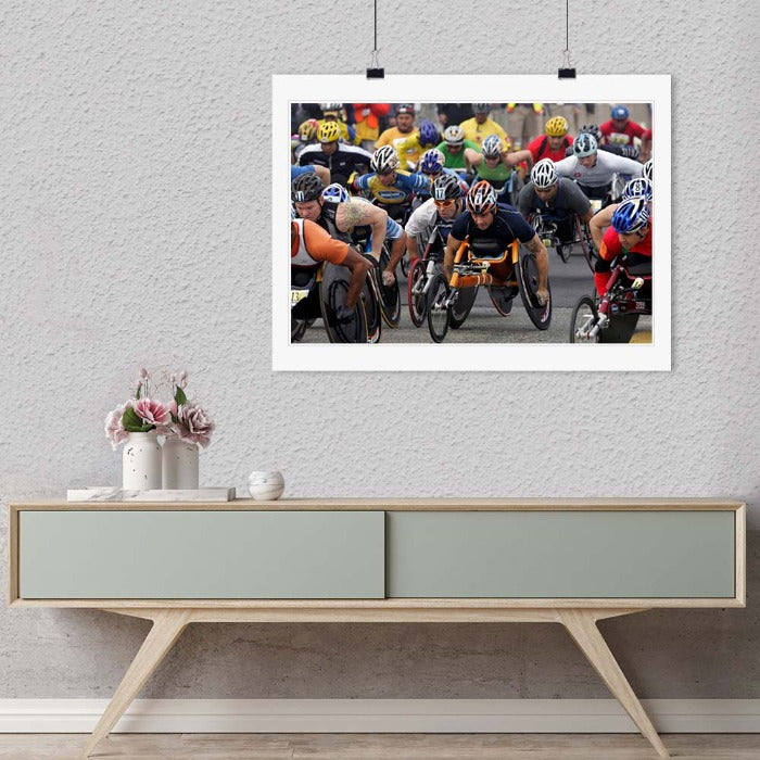 "New York Marathon Race, 2005" by Chuck Solomon Photography-Artography Limited