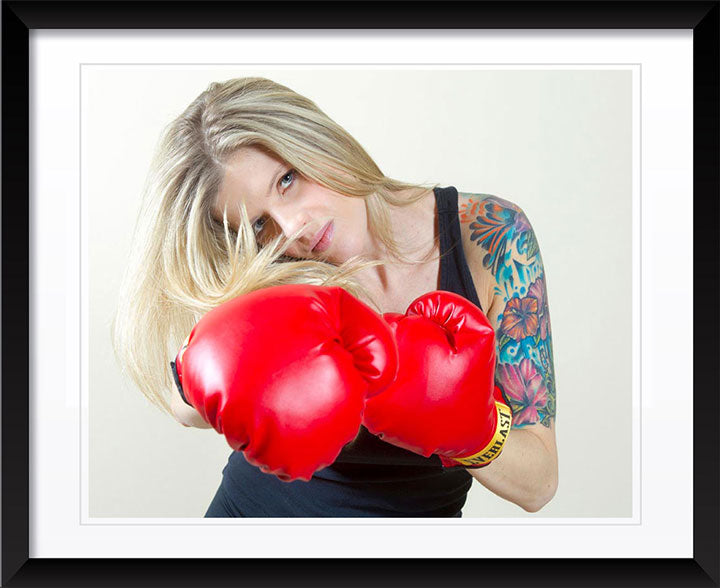 "Boxing Girl" by Chuck Solomon Photography