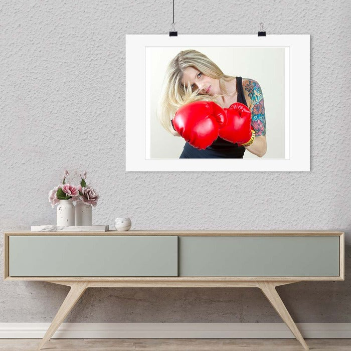 "Boxing Girl" by Chuck Solomon Photography-Artography Limited