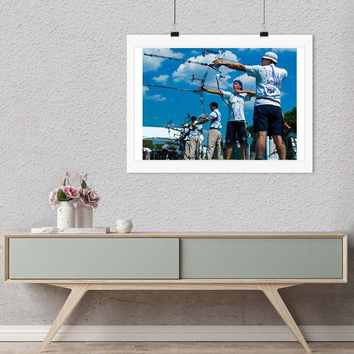 "Archery in Central Park" by Chuck Solomon Photography-Artography Limited