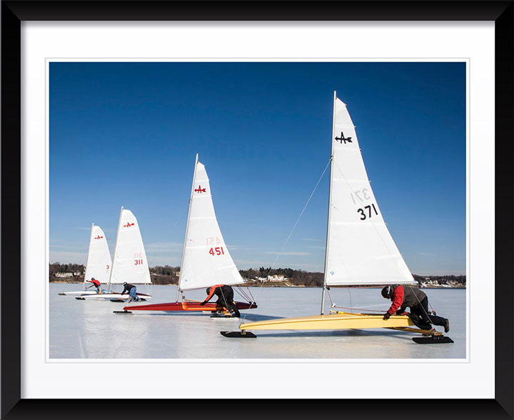 "Ice Sailing" by Chuck Solomon Photography