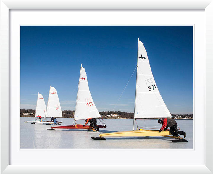 "Ice Sailing" by Chuck Solomon Photography