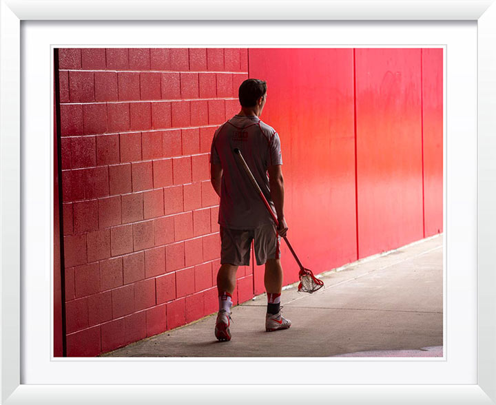 "Lacrosse Player" by Chuck Solomon Photography