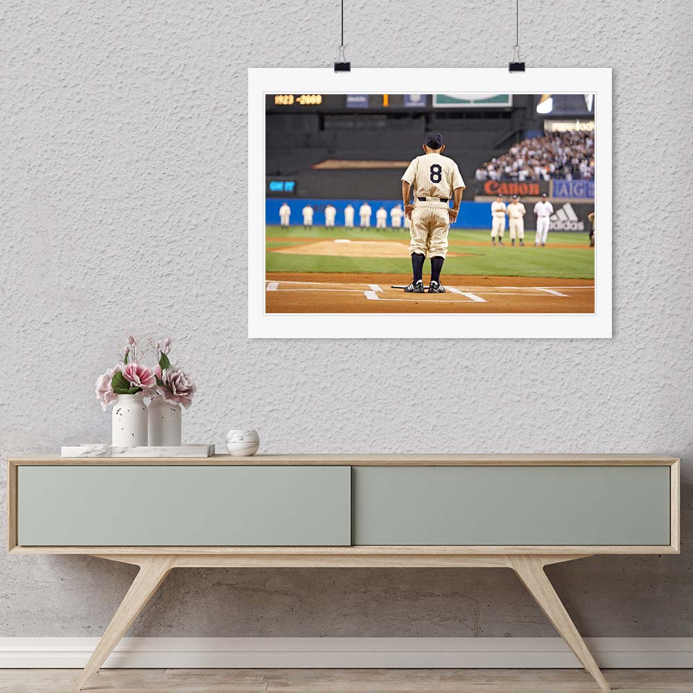 "Berra Last Day at the Old Stadium" by Chuck Solomon Photography-Artography Limited