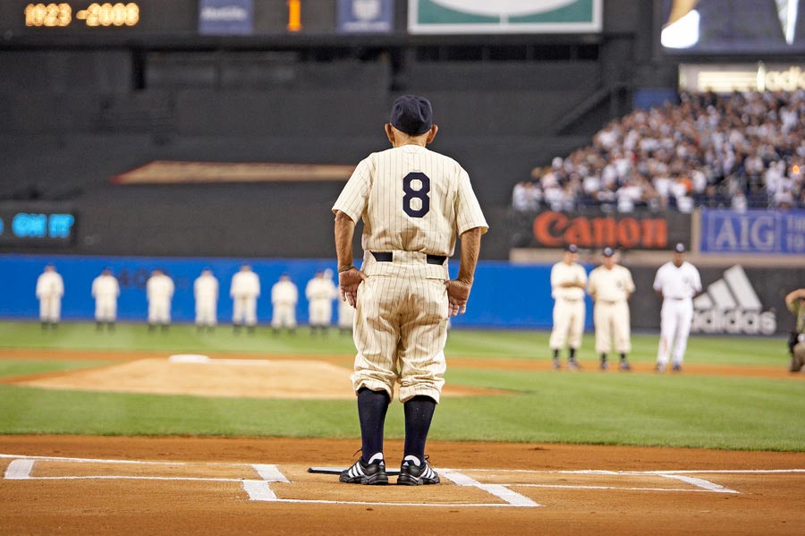 "Berra Last Day at the Old Stadium" by Chuck Solomon Photography-Artography Limited
