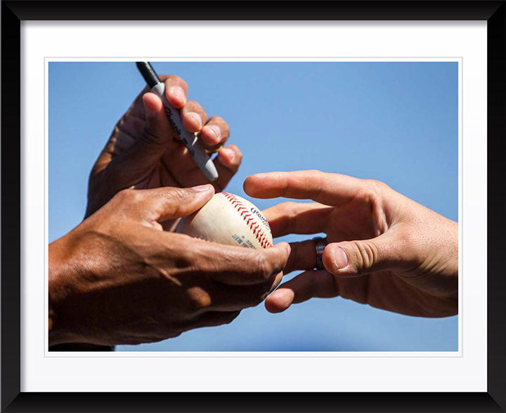 "Baseball Autograph" by Chuck Solomon Photography