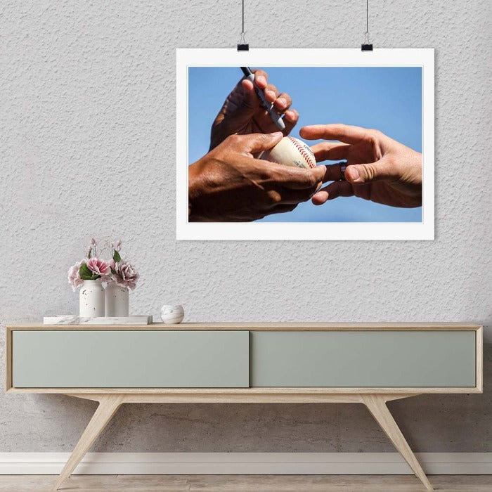 "Baseball Autograph" by Chuck Solomon Photography-Artography Limited