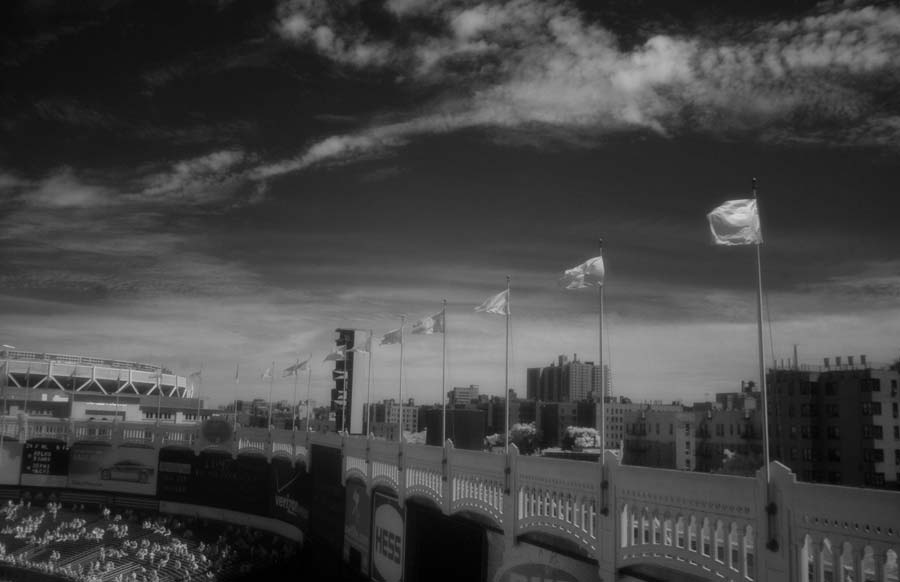 "Infared Old Yankee Stadium" by Chuck Solomon Photography