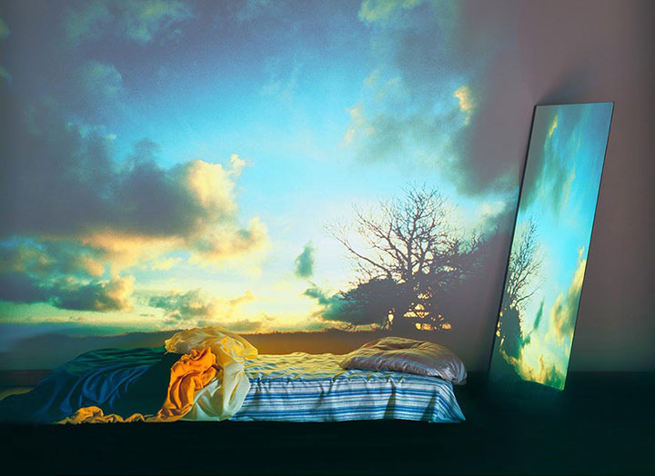 "Bed and Mirror" by Daniel Furon Photography