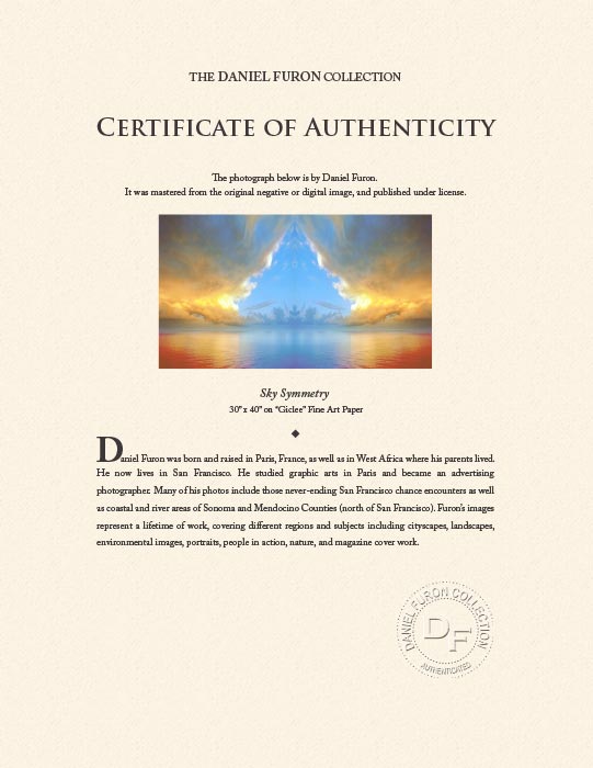 "Sky Symmetry" by Daniel Furon Photography-Artography Limited