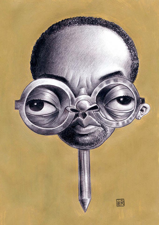 "Spike Lee" by Dan Springer, Caricature Art